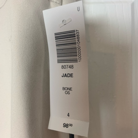 Babaton Jade Pant - Bone - Size 4 - new with tags - Picture 5 of 13